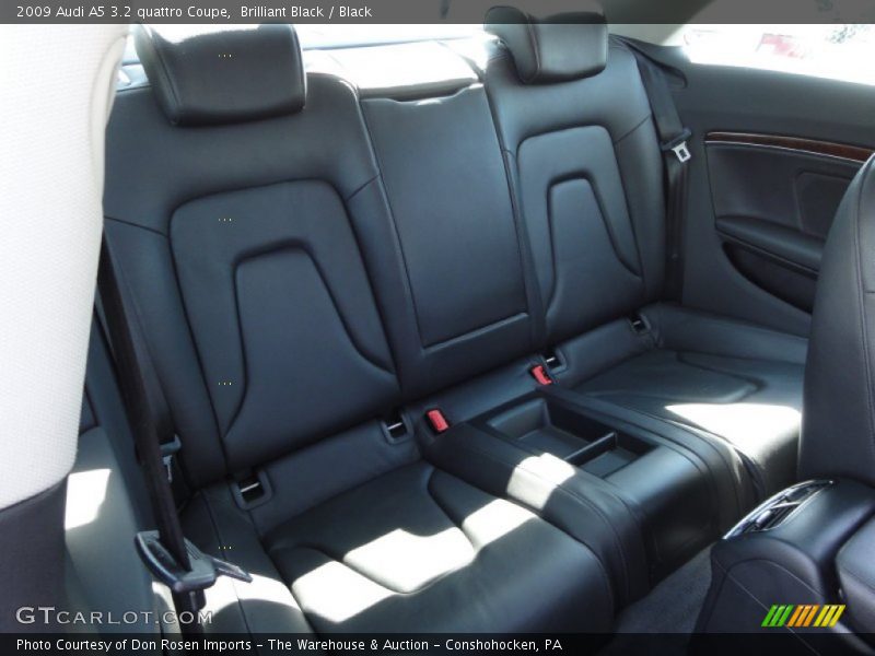 Brilliant Black / Black 2009 Audi A5 3.2 quattro Coupe