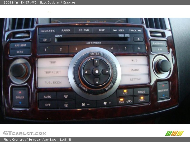 Black Obsidian / Graphite 2008 Infiniti FX 35 AWD