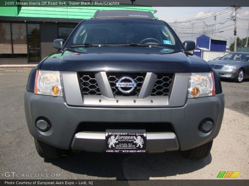 Super Black / Blue/Graphite 2005 Nissan Xterra Off Road 4x4