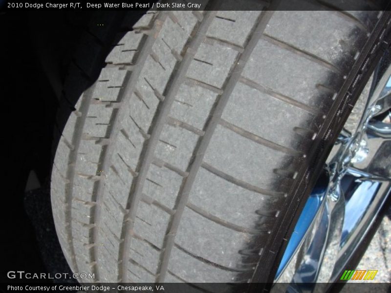 Deep Water Blue Pearl / Dark Slate Gray 2010 Dodge Charger R/T
