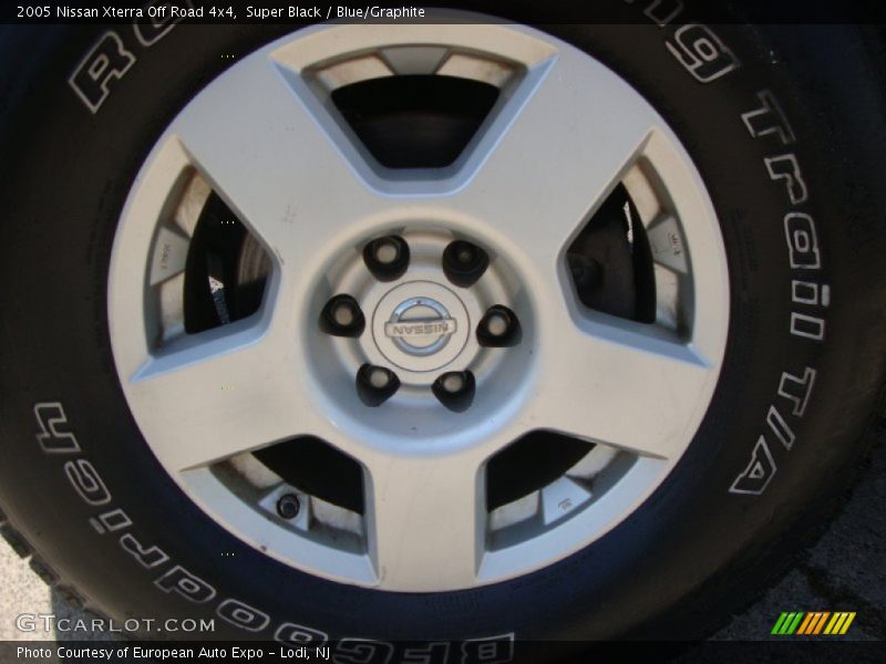 Super Black / Blue/Graphite 2005 Nissan Xterra Off Road 4x4