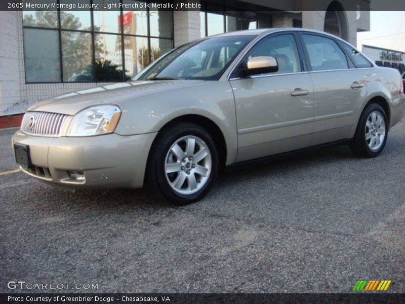 Light French Silk Metallic / Pebble 2005 Mercury Montego Luxury