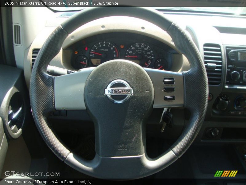 Super Black / Blue/Graphite 2005 Nissan Xterra Off Road 4x4