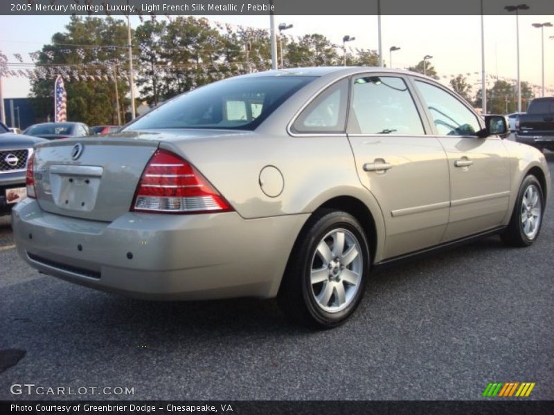 Light French Silk Metallic / Pebble 2005 Mercury Montego Luxury