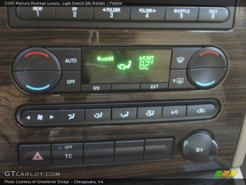 Light French Silk Metallic / Pebble 2005 Mercury Montego Luxury