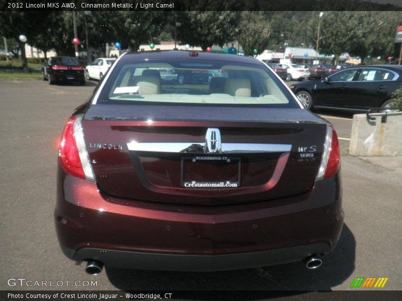Cinnamon Metallic / Light Camel 2012 Lincoln MKS AWD