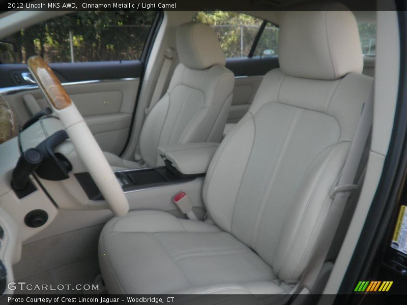  2012 MKS AWD Light Camel Interior
