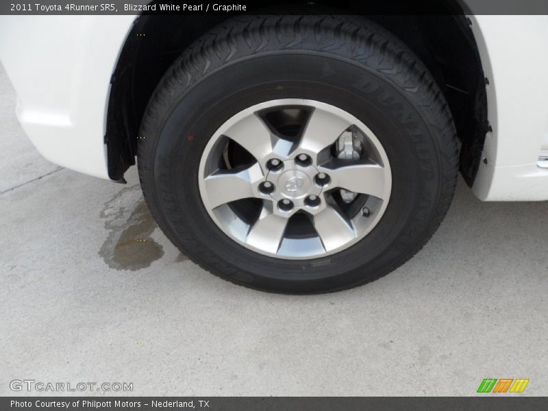 Blizzard White Pearl / Graphite 2011 Toyota 4Runner SR5
