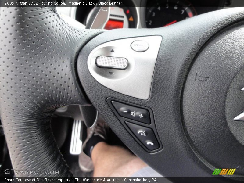 Controls of 2009 370Z Touring Coupe