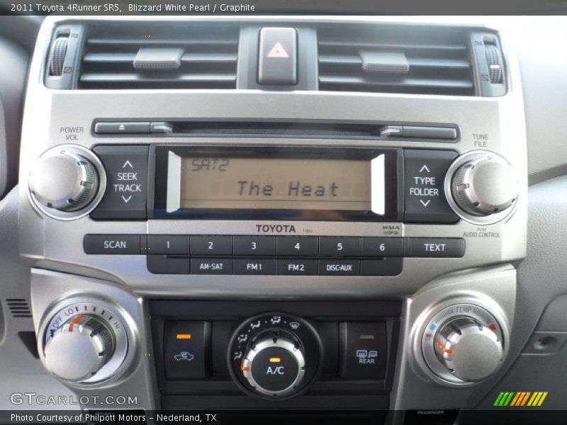 Blizzard White Pearl / Graphite 2011 Toyota 4Runner SR5