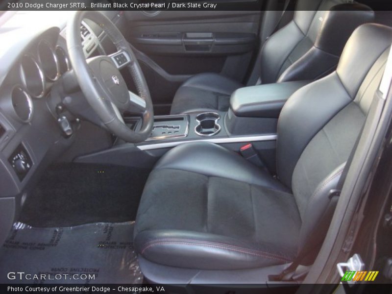  2010 Charger SRT8 Dark Slate Gray Interior