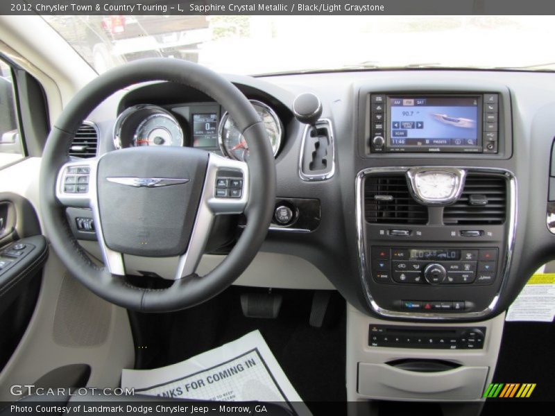 Dashboard of 2012 Town & Country Touring - L
