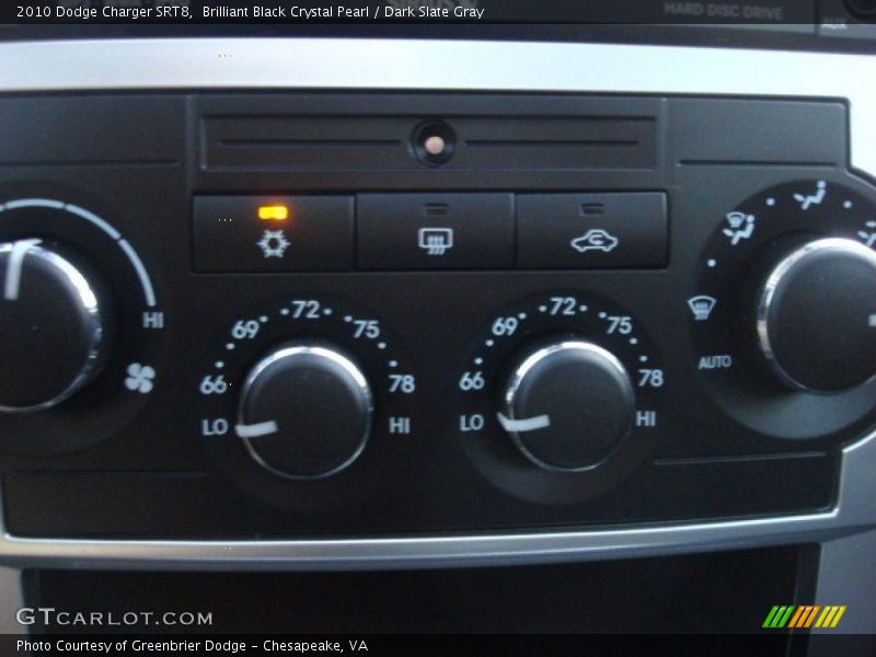 Controls of 2010 Charger SRT8