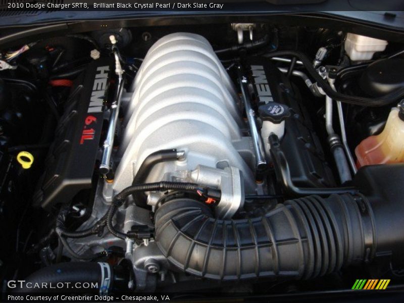  2010 Charger SRT8 Engine - 6.1 Liter SRT HEMI OHV 16-Valve VVT V8