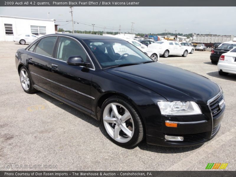 Front 3/4 View of 2009 A8 4.2 quattro