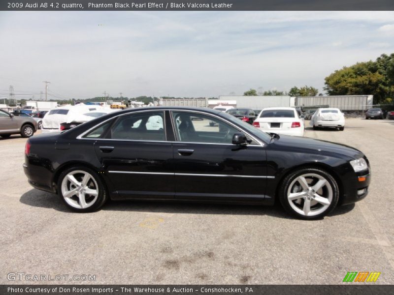  2009 A8 4.2 quattro Phantom Black Pearl Effect