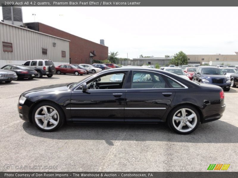  2009 A8 4.2 quattro Phantom Black Pearl Effect