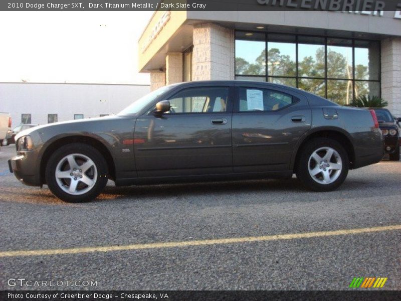 Dark Titanium Metallic / Dark Slate Gray 2010 Dodge Charger SXT