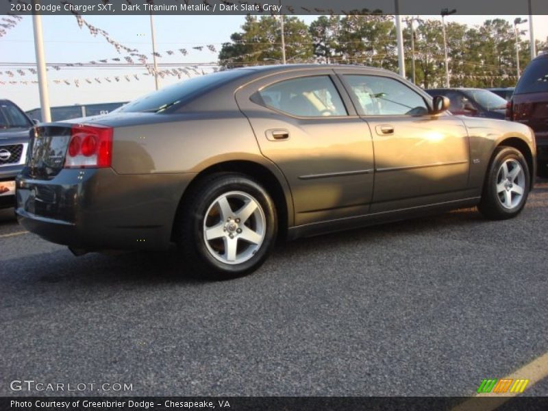 Dark Titanium Metallic / Dark Slate Gray 2010 Dodge Charger SXT