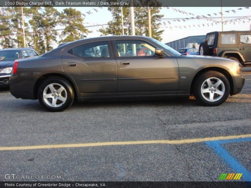 Dark Titanium Metallic / Dark Slate Gray 2010 Dodge Charger SXT
