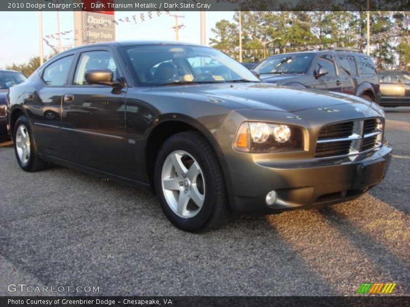 Dark Titanium Metallic / Dark Slate Gray 2010 Dodge Charger SXT
