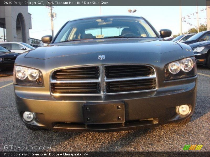 Dark Titanium Metallic / Dark Slate Gray 2010 Dodge Charger SXT