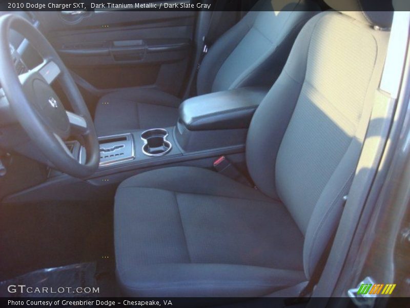 Dark Titanium Metallic / Dark Slate Gray 2010 Dodge Charger SXT
