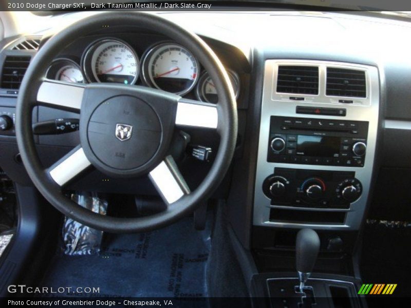 Dark Titanium Metallic / Dark Slate Gray 2010 Dodge Charger SXT