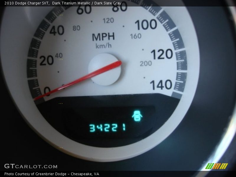 Dark Titanium Metallic / Dark Slate Gray 2010 Dodge Charger SXT