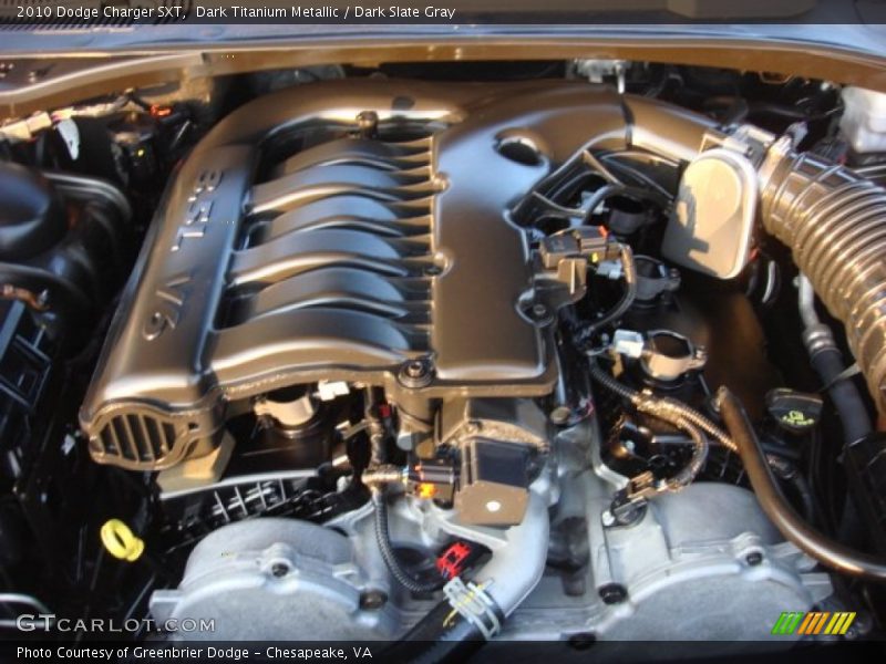 Dark Titanium Metallic / Dark Slate Gray 2010 Dodge Charger SXT