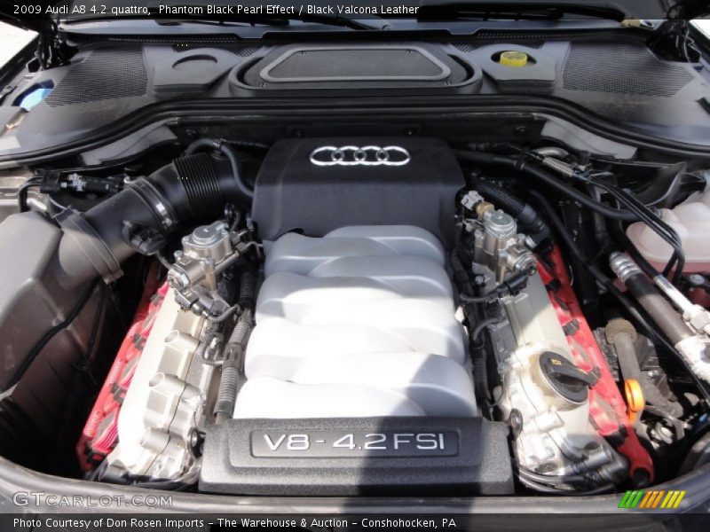  2009 A8 4.2 quattro Engine - 4.2 Liter FSI DOHC 32-Valve VVT V8