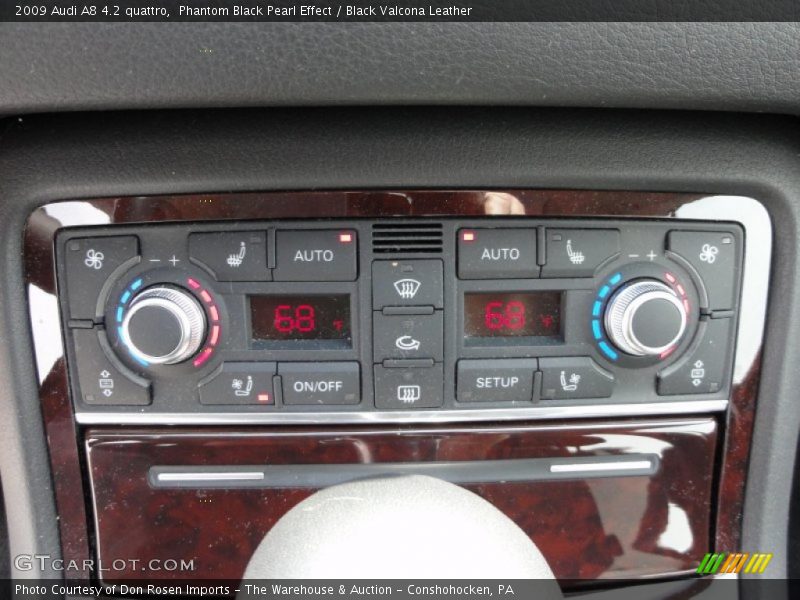 Controls of 2009 A8 4.2 quattro