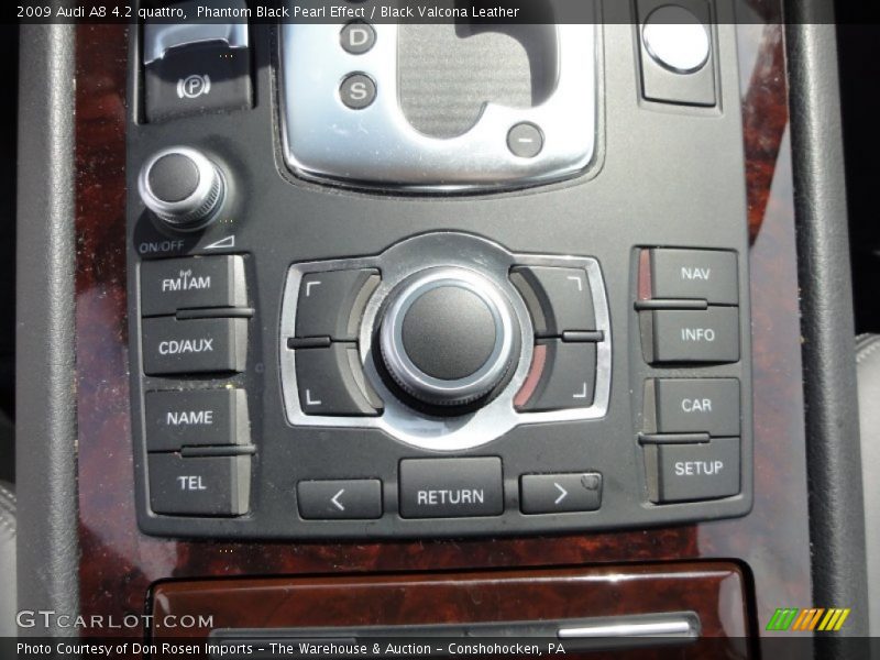 Controls of 2009 A8 4.2 quattro