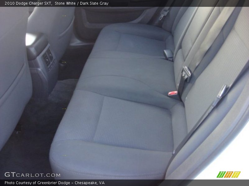 Stone White / Dark Slate Gray 2010 Dodge Charger SXT