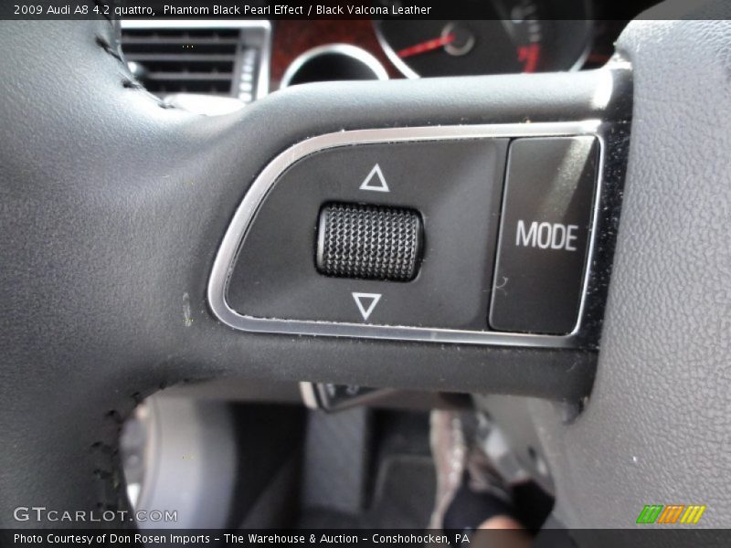Controls of 2009 A8 4.2 quattro