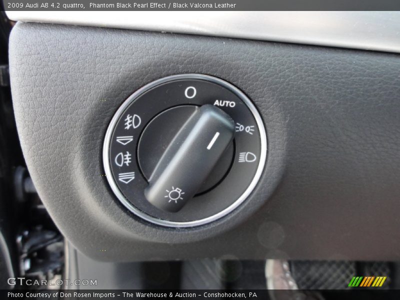 Controls of 2009 A8 4.2 quattro