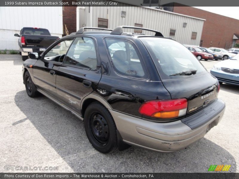 Black Pearl Metallic / Gray 1999 Subaru Impreza Outback Sport