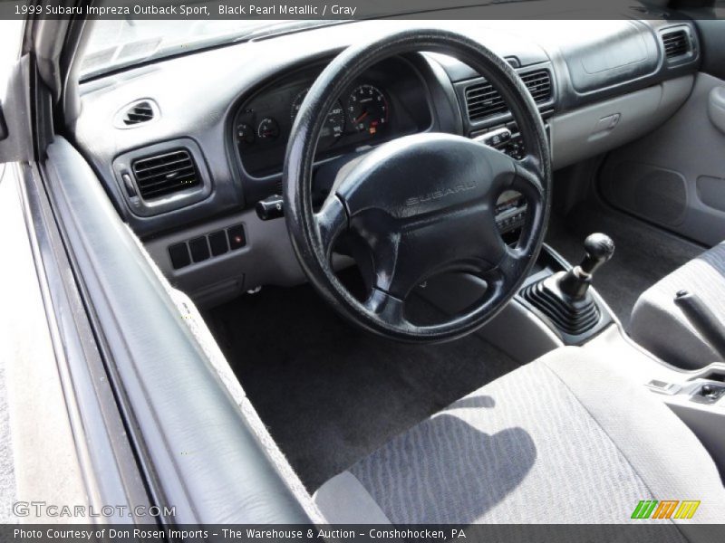  1999 Impreza Outback Sport Gray Interior