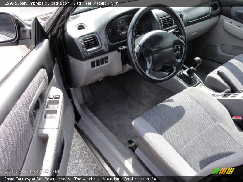  1999 Impreza Outback Sport Gray Interior