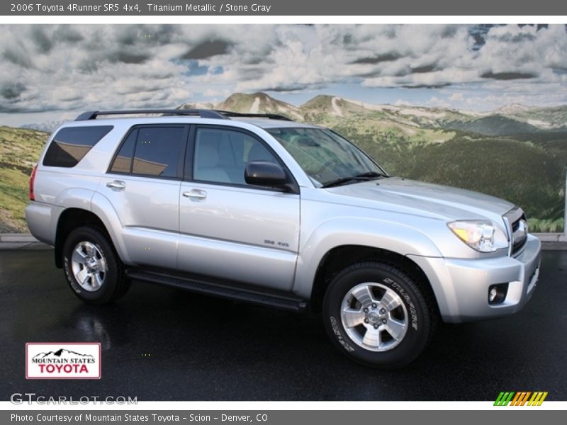 Titanium Metallic / Stone Gray 2006 Toyota 4Runner SR5 4x4
