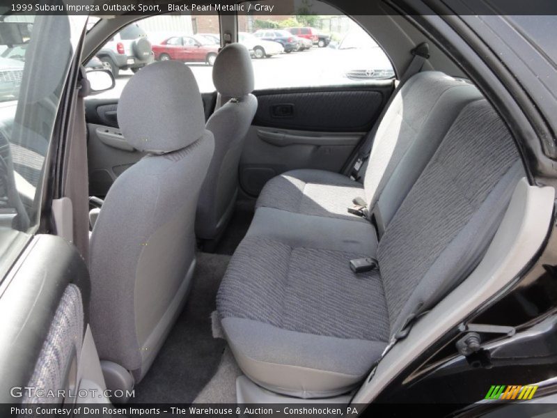 Black Pearl Metallic / Gray 1999 Subaru Impreza Outback Sport