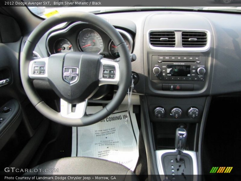 Dashboard of 2012 Avenger SXT