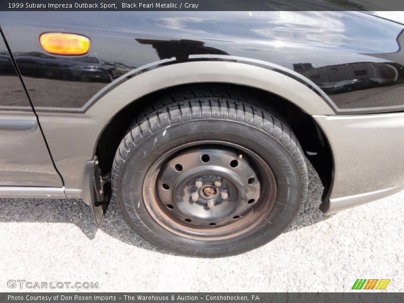 Black Pearl Metallic / Gray 1999 Subaru Impreza Outback Sport