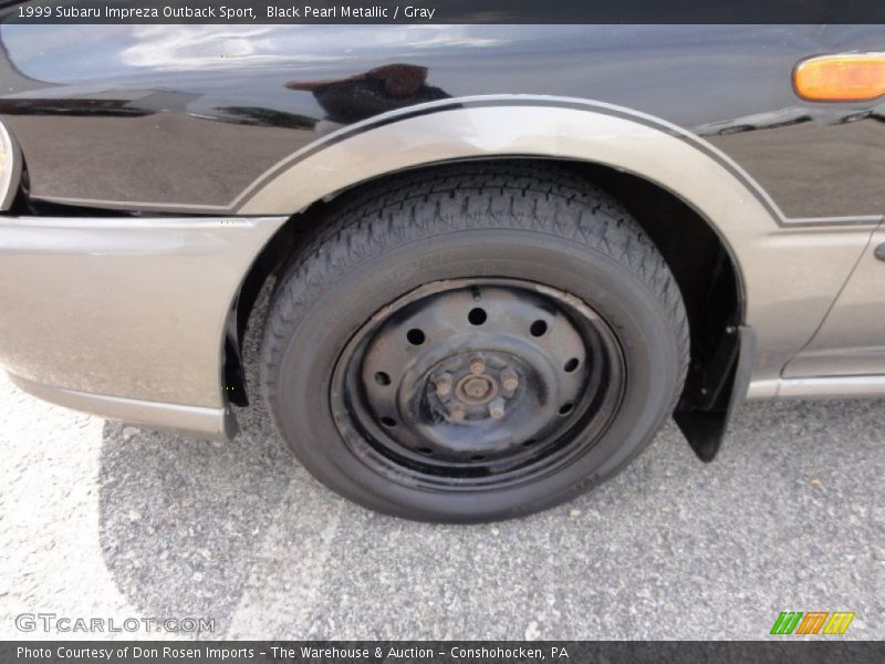 Black Pearl Metallic / Gray 1999 Subaru Impreza Outback Sport