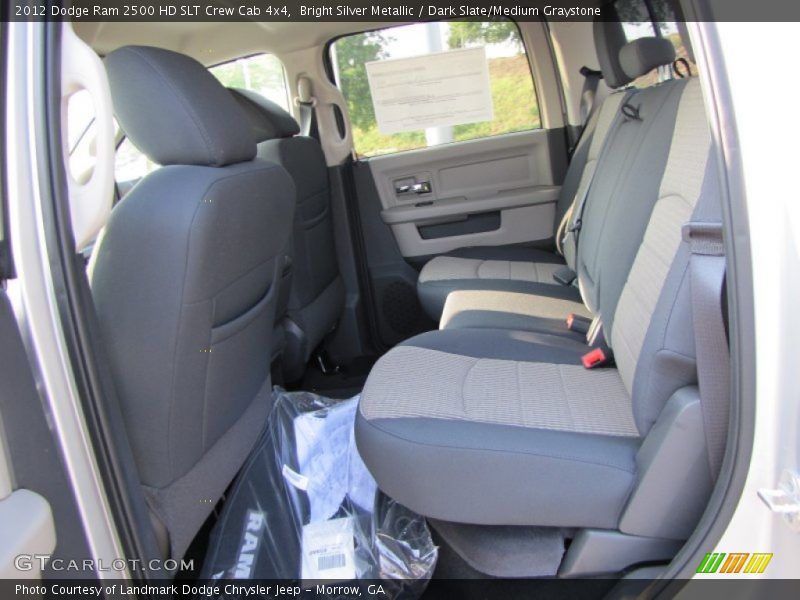 Bright Silver Metallic / Dark Slate/Medium Graystone 2012 Dodge Ram 2500 HD SLT Crew Cab 4x4