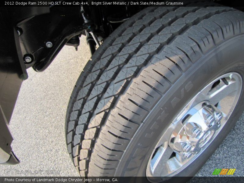 Bright Silver Metallic / Dark Slate/Medium Graystone 2012 Dodge Ram 2500 HD SLT Crew Cab 4x4