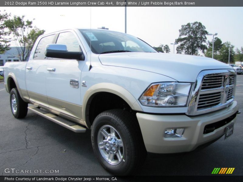  2012 Ram 2500 HD Laramie Longhorn Crew Cab 4x4 Bright White