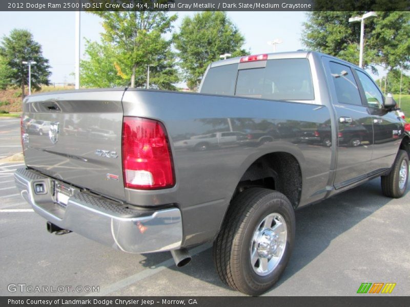 Mineral Gray Metallic / Dark Slate/Medium Graystone 2012 Dodge Ram 2500 HD SLT Crew Cab 4x4