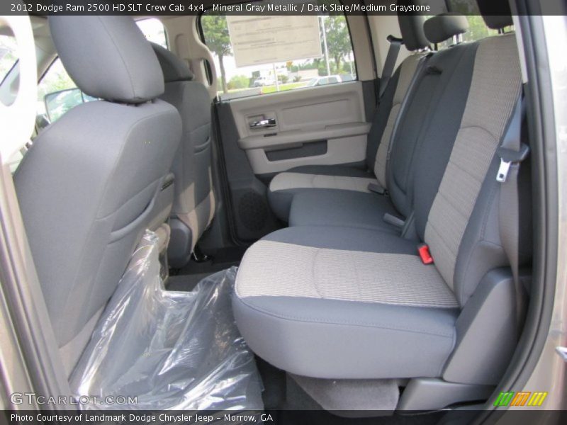 Mineral Gray Metallic / Dark Slate/Medium Graystone 2012 Dodge Ram 2500 HD SLT Crew Cab 4x4
