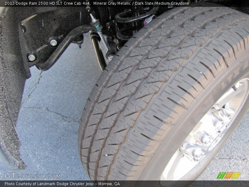 Mineral Gray Metallic / Dark Slate/Medium Graystone 2012 Dodge Ram 2500 HD SLT Crew Cab 4x4